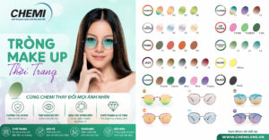 Tròng kính nhuộm màu Drytin